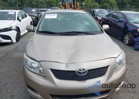 2010 Toyota Corolla Le z USA, uszkodzony, nr VIN 2T1BU4EE8AC386344